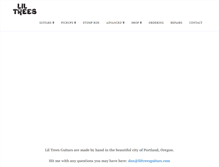 Tablet Screenshot of liltreesguitars.com